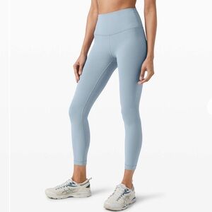 NWT Lululemon Wunder Train 25” in Chambray Size 4